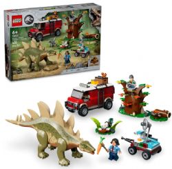 LEGO JURASSIC WORLD - LES MISSIONS DES DINOSAURES : LA DÉCOUVERTE DU STÉGOSAURE #76965